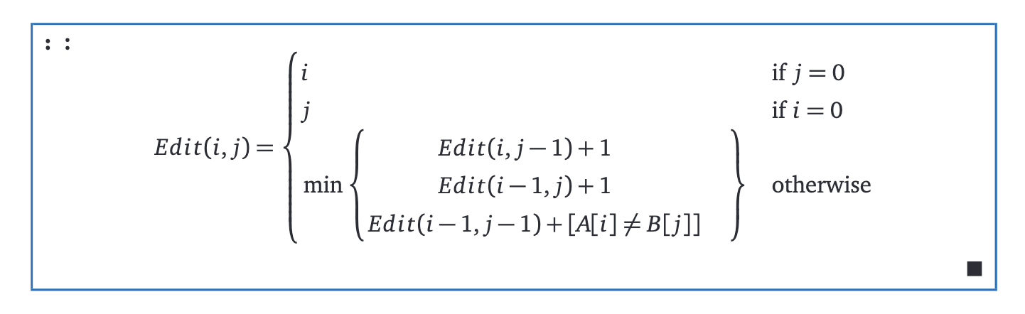 edit distance